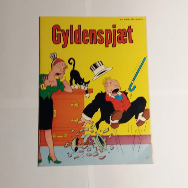 Bringing Up Father - Jiggs and Maggie - 1969-1970 - Comic magazine in Danish language - Gyldenspjaet - 1.edition, 1.printing