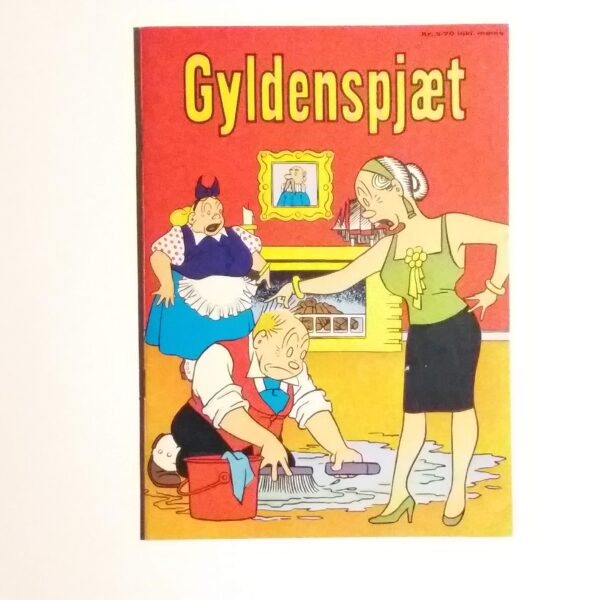 Bringing Up Father - Jiggs and Maggie - 1968-1969 - Comic magazine in Danish language - Gyldenspjaet - 1.edition, 1.printing