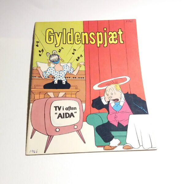 Bringing Up Father - Jiggs and Maggie - 1966-1967 - Comic magazine in Danish language - Gyldenspjaet - 1.edition, 1.printing