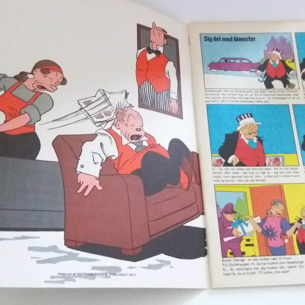 Bringing Up Father - Jiggs and Maggie - 1971-1972 - Comic magazine in Danish language - Gyldenspjaet - 1.edition, 1.printing - Image 3