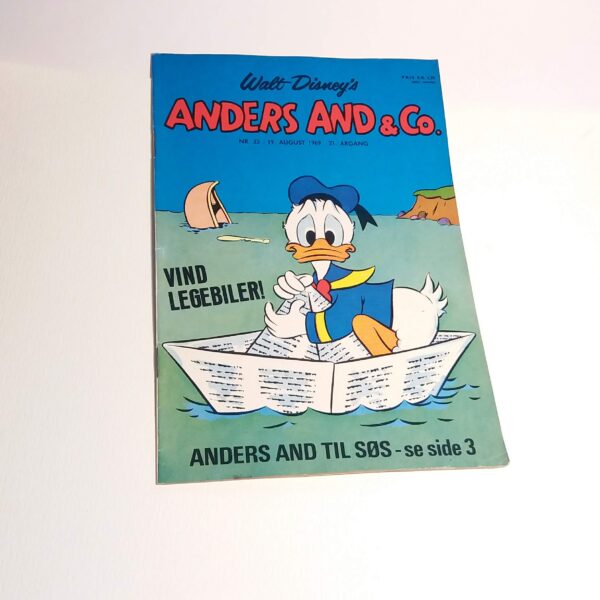 Anders And & Co. 1969 issue 33, 1.edition 1.printing