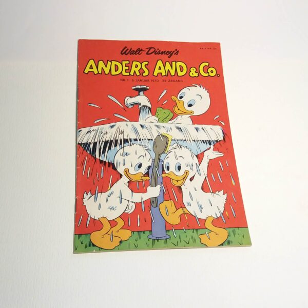 Anders And & Co. 1970 issue 1, 1.edition 1.printing