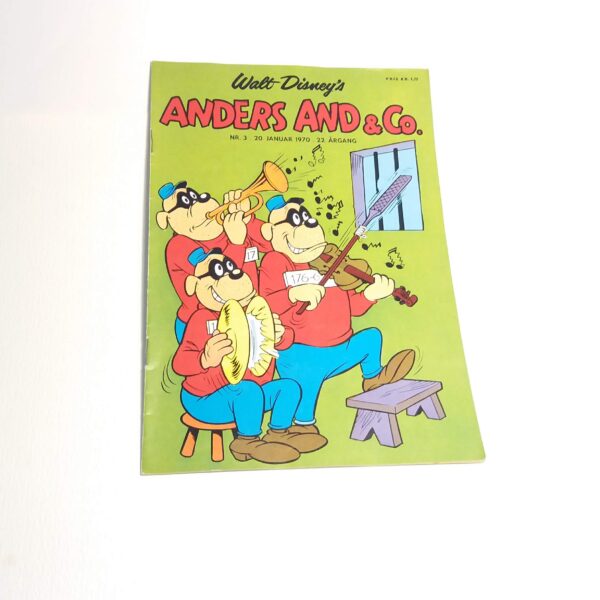 Anders And & Co. 1970 issue 3, 1.edition 1.printing