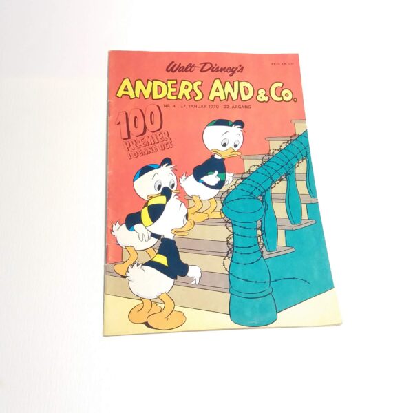 Anders And & Co. 1970 issue 4, 1.edition 1.printing