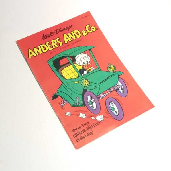 Anders And & Co. 1970 issue 13, 1.edition 1.printing - Image 2