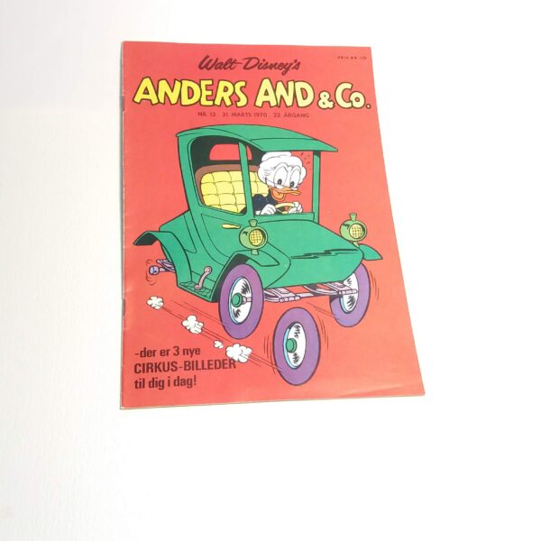 Anders And & Co. 1970 issue 13, 1.edition 1.printing