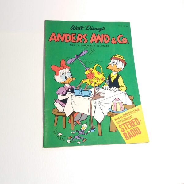 Anders And & Co. 1970 issue 6, 1.edition 1.printing