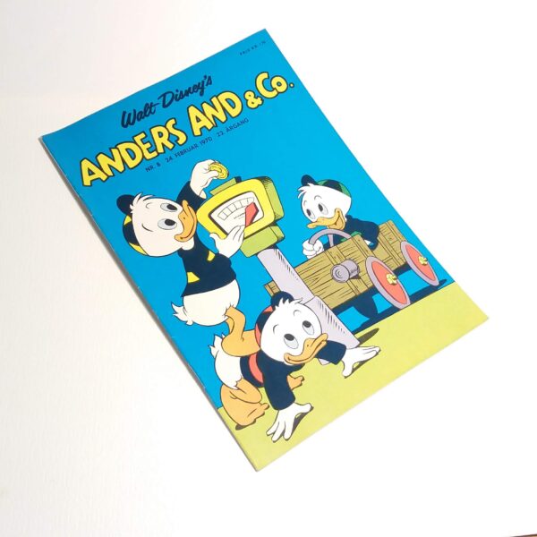 Anders And & Co. 1970 issue 8, 1.edition 1.printing - Image 2