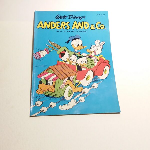 Anders And & Co. 1969 issue 25, 1.edition 1.printing