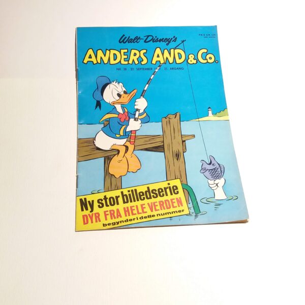 Anders And & Co. 1969 issue 38, 1.edition 1.printing