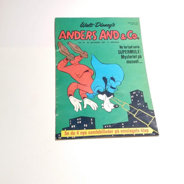 Anders And & Co. 1969 issue 39, 1.edition 1.printing