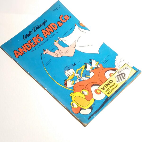 Anders And & Co. 1965 issue 31, 1.edition 1.printing