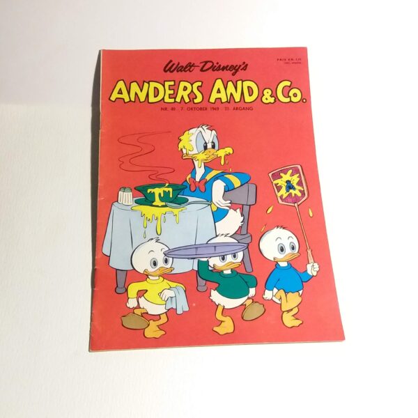 Anders And & Co. 1969 issue 40, 1.edition 1.printing