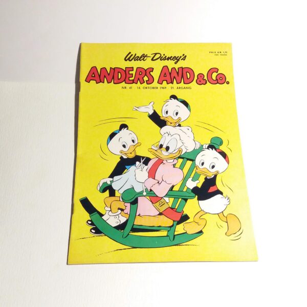 Anders And & Co. 1969 issue 41, 1.edition 1.printing