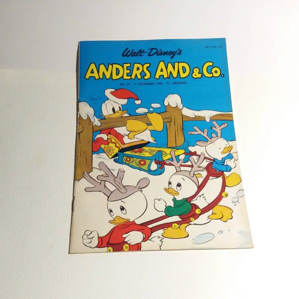 Anders And & Co. 1969 issue 49, 1.edition 1.printing