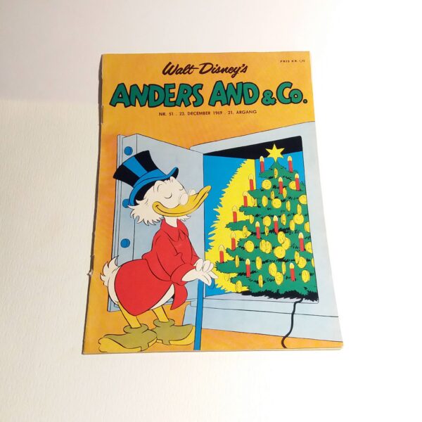 Anders And & Co. 1969 issue 51, 1.edition 1.printing