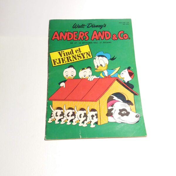 Anders And & Co. 1965 issue 37, 1.edition 1.printing