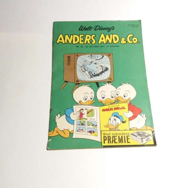 Anders And & Co. 1965 issue 43, 1.edition 1.printing