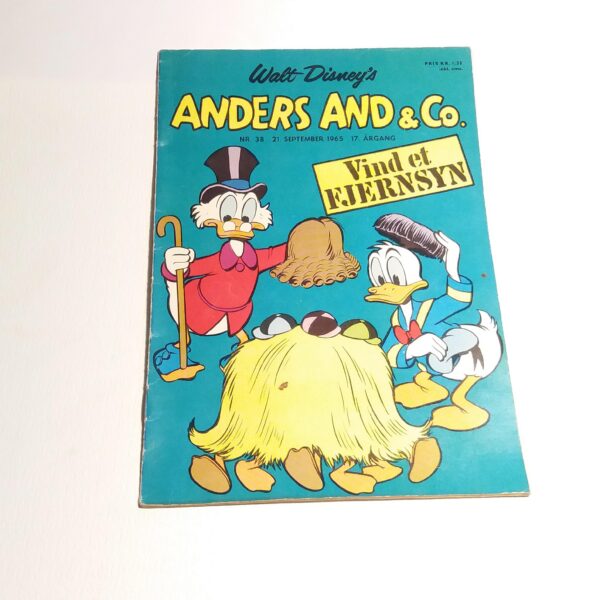 Anders And & Co. 1965 issue 38, 1.edition 1.printing