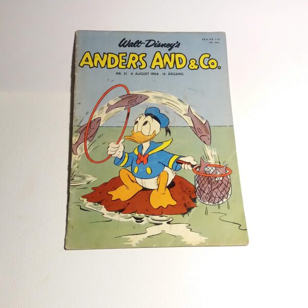 Anders And & Co. 1964 issue 31, 1.edition 1.printing