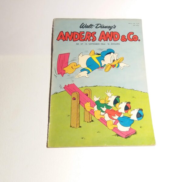 Anders And & Co. 1964 issue 37, 1.edition 1.printing