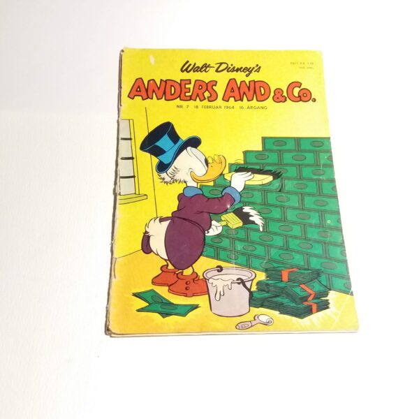 Anders And & Co. 1964 issue 7, 1.edition 1.printing