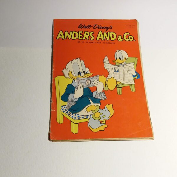 Anders And & Co. 1964 issue 10, 1.edition 1.printing