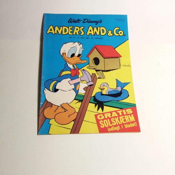 Anders And & Co. 1969 issue 19, 1.edition 1.printing