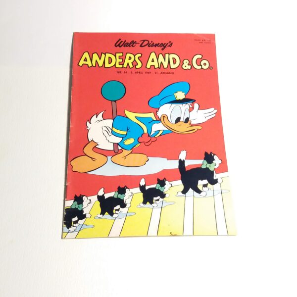 Anders And & Co. 1969 issue 14, 1.edition 1.printing