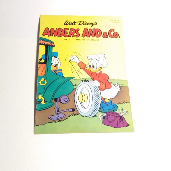 Anders And & Co. 1969 issue 15, 1.edition 1.printing