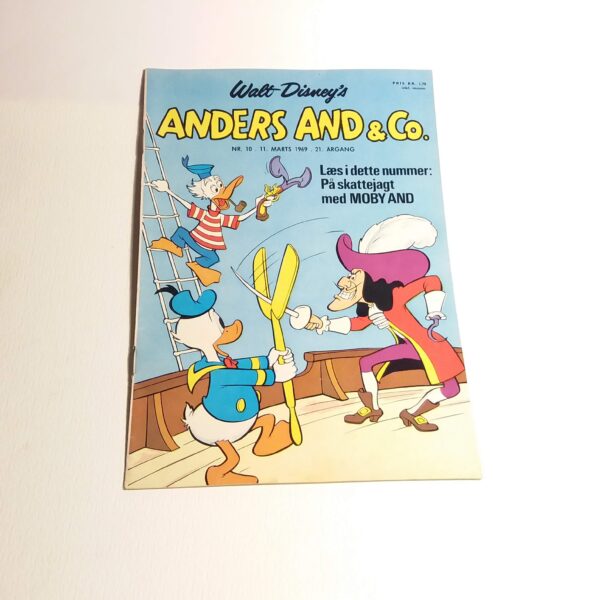 Anders And & Co. 1969 issue 10, 1.edition 1.printing