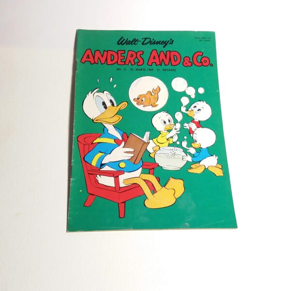 Anders And & Co. 1969 issue 12, 1.edition 1.printing