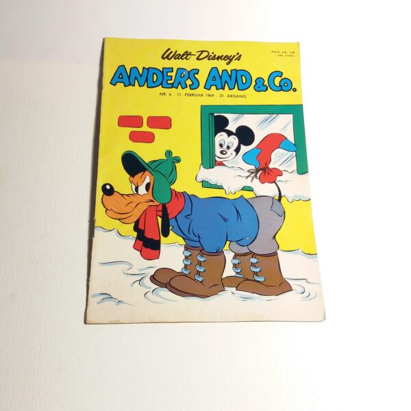 Anders And & Co. 1969 issue 6, 1.edition 1.printing