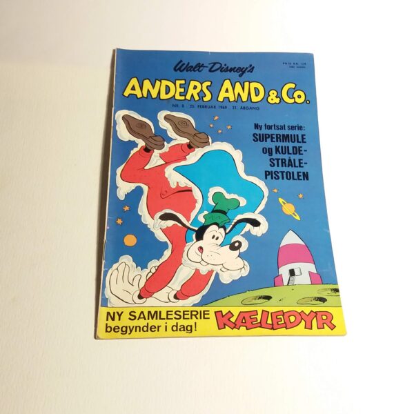 Anders And & Co. 1969 issue 8, 1.edition 1.printing