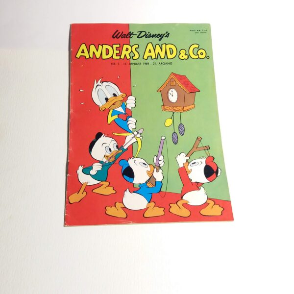 Anders And & Co. 1969 issue 2, 1.edition 1.printing