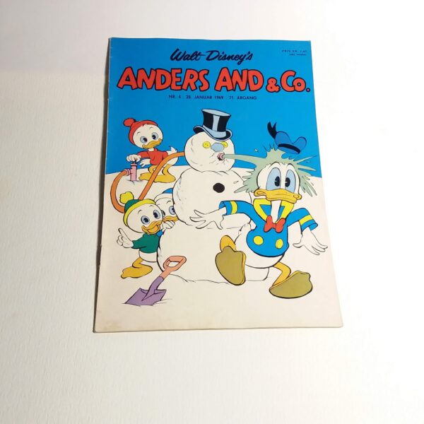 Anders And & Co. 1969 issue 4, 1.edition 1.printing