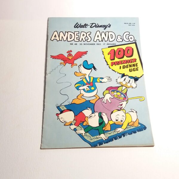 Anders And & Co. 1965 issue 48, 1.edition 1.printing