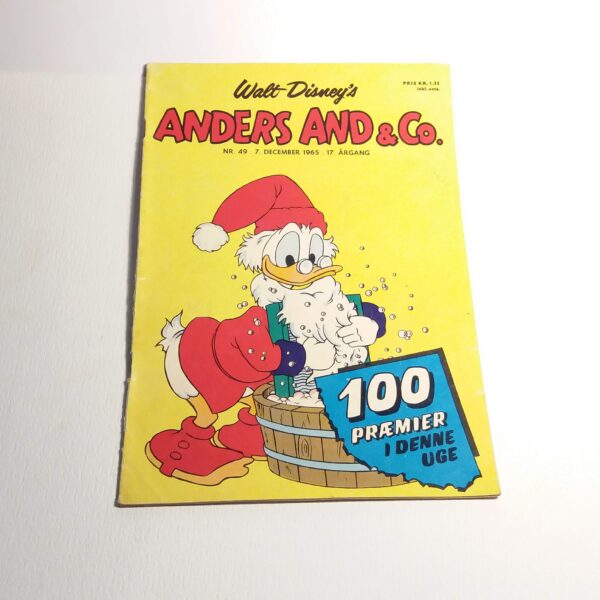 Anders And & Co. 1965 issue 49, 1.edition 1.printing