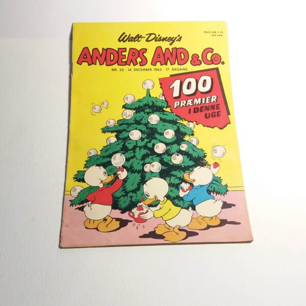 Anders And & Co. 1965 issue 50, 1.edition 1.printing