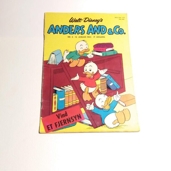 Anders And & Co. 1965 issue 2, 1.edition 1.printing