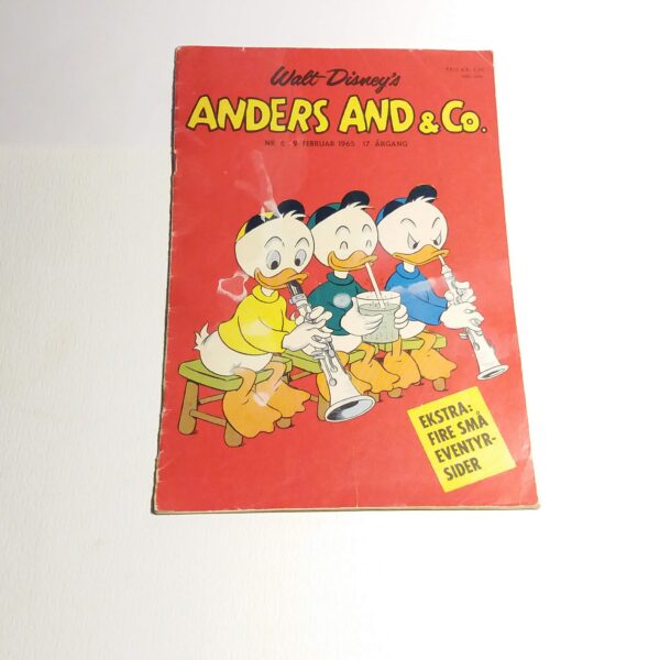 Anders And & Co. 1965 issue 6, 1.edition 1.printing