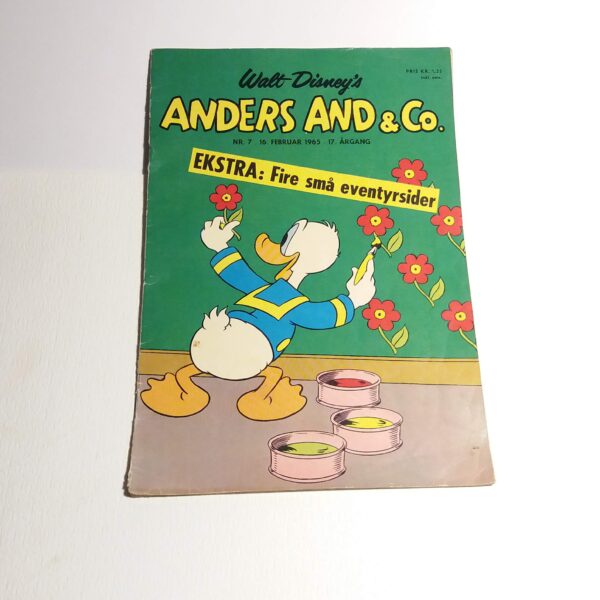 Anders And & Co. 1965 issue 7, 1.edition 1.printing