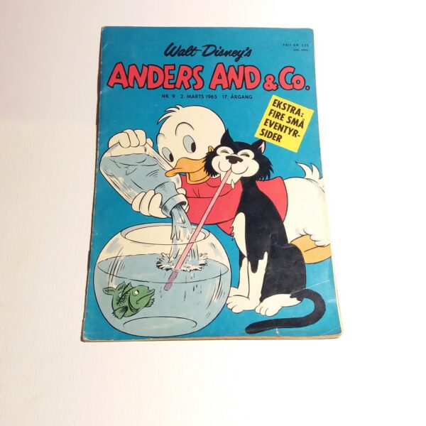 Anders And & Co. 1965 issue 9, 1.edition 1.printing