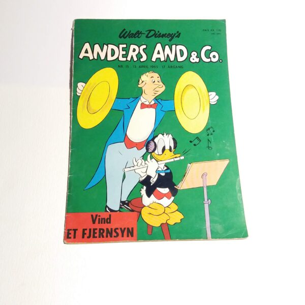 Anders And & Co. 1965 issue 15, 1.edition 1.printing