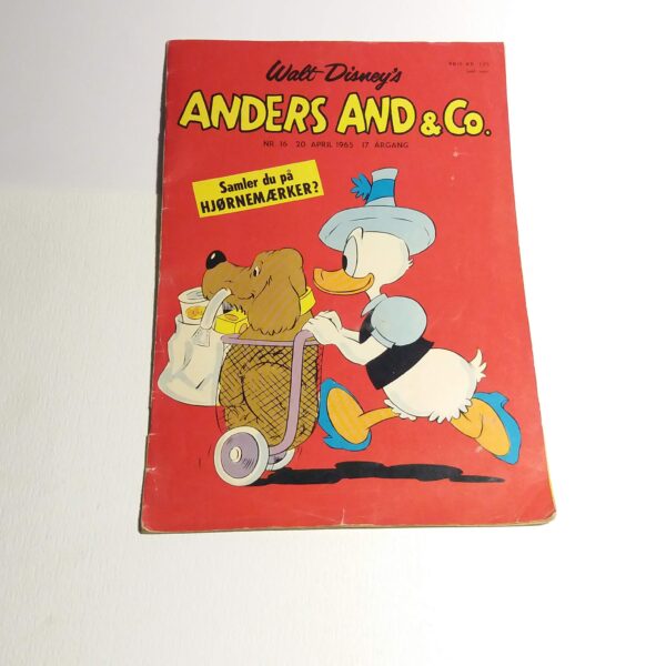 Anders And & Co. 1965 issue 16, 1.edition 1.printing