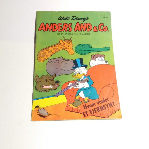 Anders And & Co. 1965 issue 17, 1.edition 1.printing