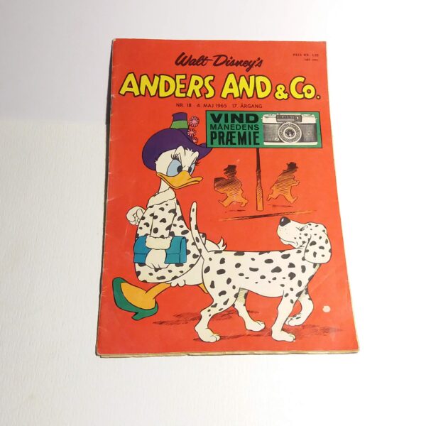 Anders And & Co. 1965 issue 18, 1.edition 1.printing