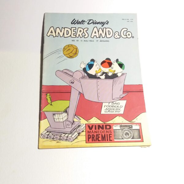 Anders And & Co. 1965 issue 19, 1.edition 1.printing