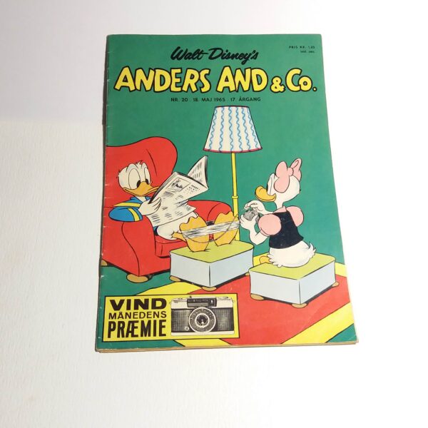 Anders And & Co. 1965 issue 20, 1.edition 1.printing