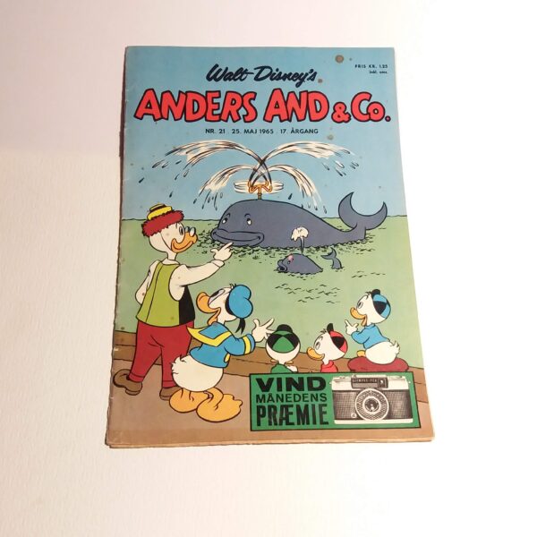 Anders And & Co. 1965 issue 21, 1.edition 1.printing